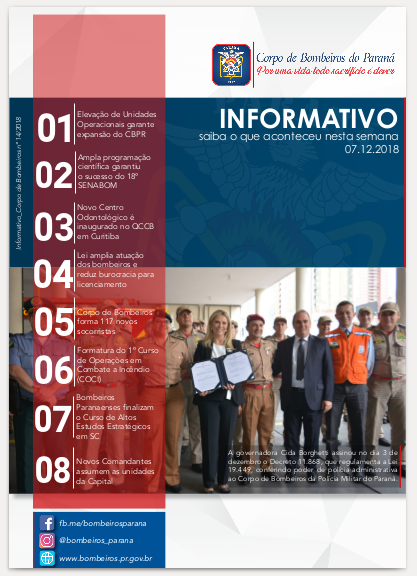 Capa do Boletim Informativo 07.12.2018