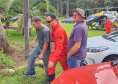 Equipe de busca localiza homem de 62 anos perdido no Morro do Araçatuba.