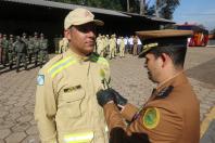 Cb Maurício é Agraciado com a medalha de Operações em Incêndios Florestais