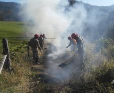 Instrução de Combate à Incêndio Florestal é realizada no CFSD
