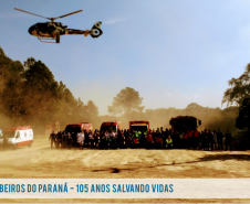 Corpo de Bombeiros de Fazenda Rio Grande realiza simulado de atendimento a grandes emergências
