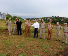 Quartel de Ivaiporã recebe a visita de inspeção do Comando do Corpo de Bombeiros