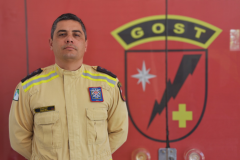 Major Gabriel, comandante do GOST.
