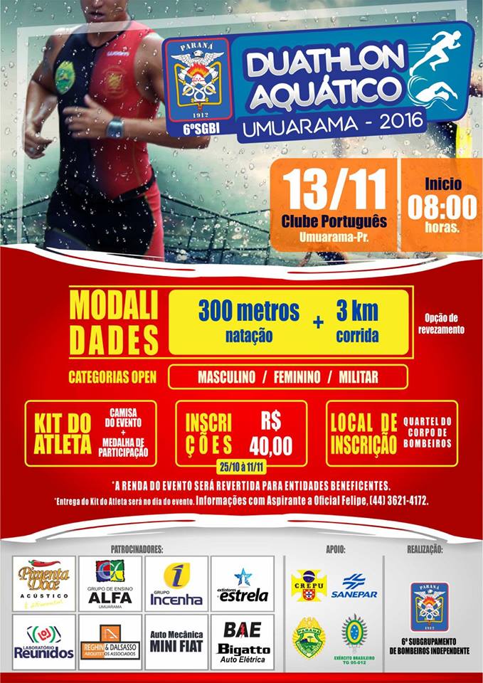Duathlon Aquático Umuarama 2016
