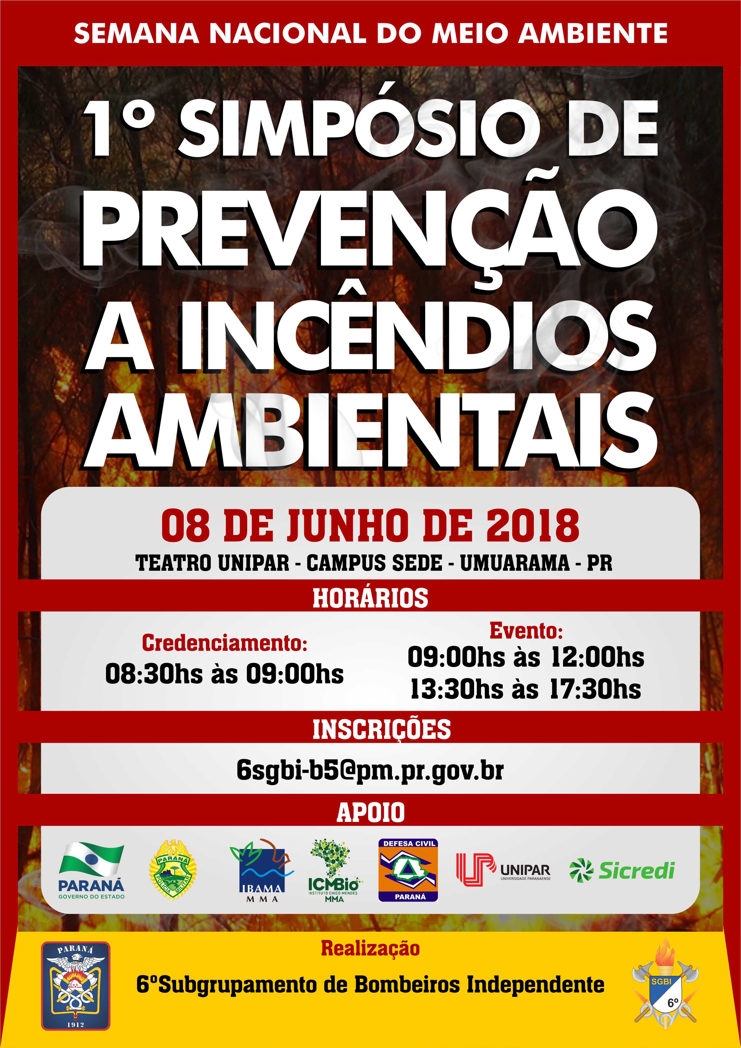 1º Simpósio de Prevenção a Incêndios Ambientais