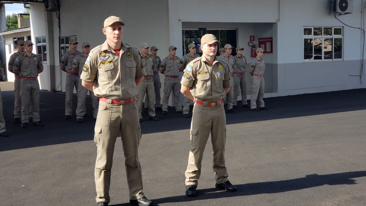 Militares homenageados