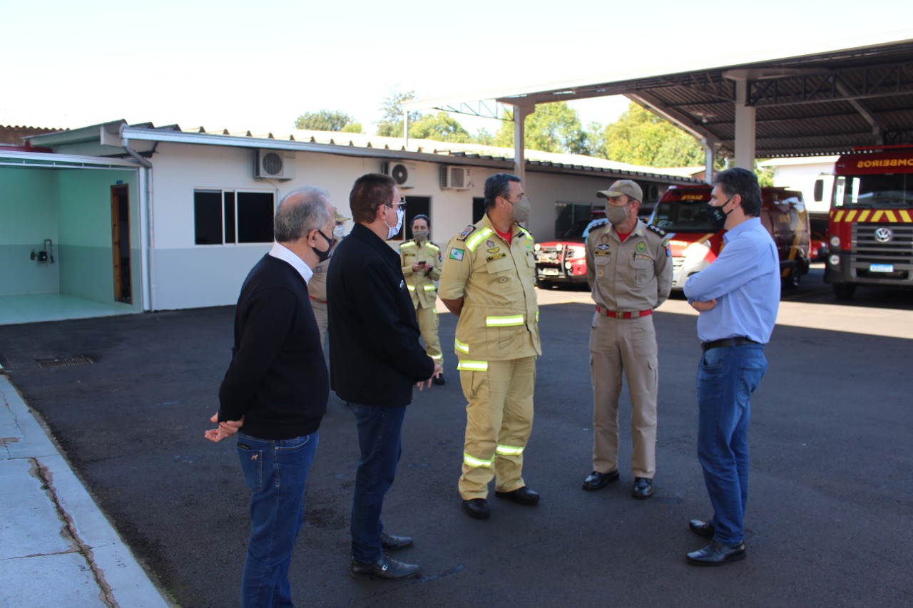 Recepção Comandante do Corpo de Bombeiros do Paraná