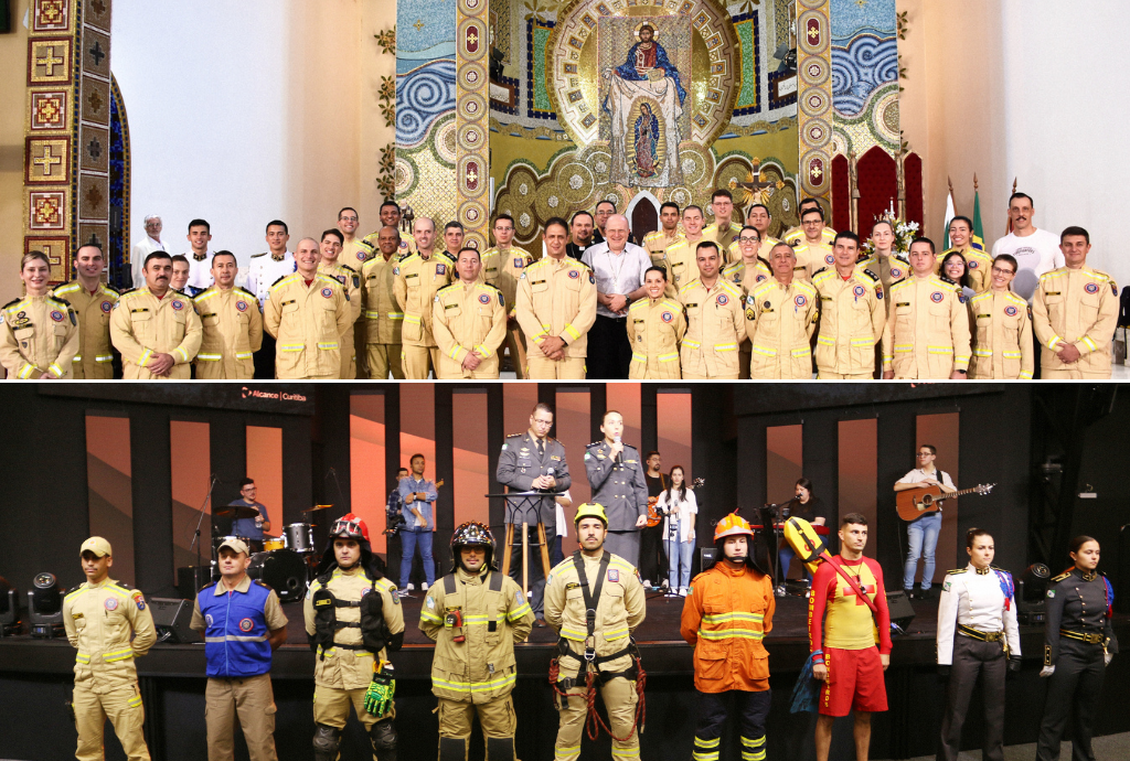 Culto Evangélico e Santa Missa são parte das comemorações pelos 111 anos do CBMPR.