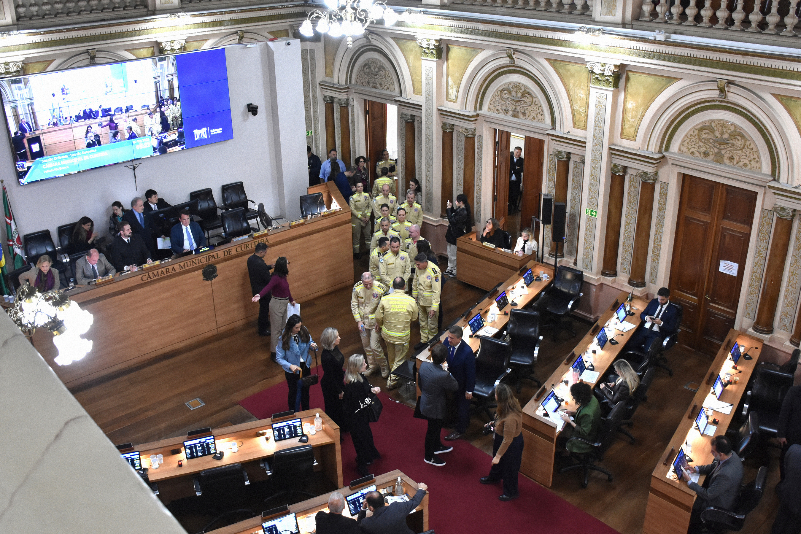 2025 - Homenagem na Câmara Municipal (Aniversário do CBMPR) 4