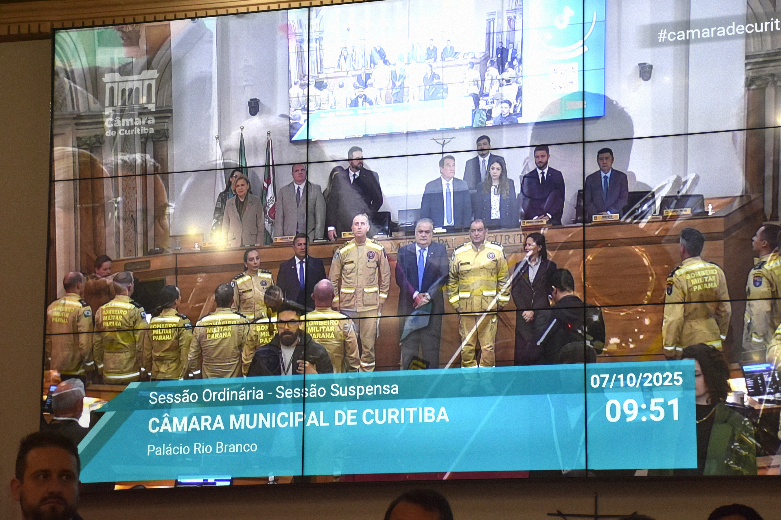 2025 - Homenagem na Câmara Municipal (Aniversário do CBMPR) 11