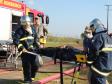 O Corpo de Bombeiros de Maringá  realiza 1º Simulado de Atendimento Emergencial do Plano de Auxílio Mútuo(PAM) 