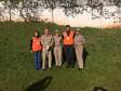 O Corpo de Bombeiros realiza treinamento da Brigada Escolar no Colégio Estadual Loureiro Fernandes