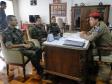 Visita do Comandante da Artilharia Divisionário da 5º Divisão de Exército ao CCB