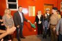 O município de Campina Grande do Sul, Região Metropolitana de Curitiba, conta agora com um grupamento do Corpo de Bombeiros. A governadora Cida Borghetti participou nesta quinta-feira (28) da solenidade oficial de inauguração do quartel. Campina Grande do Sul, 28/06/2018.Foto: José Fernando Ogura/ANPr