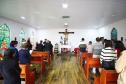 Capela Sao Floriano realiza o primeiro batizado.