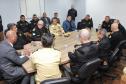 SESP reúne diretoria e alto comando da CBMPR e PMPR