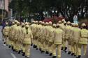 Bombeiros do Paraná no desfile de 7 de Setembro. 