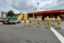 Homenagem do CBMPR ao Soldado Emerson Reichardt: quartel de Rio Negro foi batizado com seu nome.