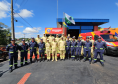 Inauguração do 2º Quartel de Bombeiro Integrado do Paraná, em Manoel Ribas. 26/03/24.