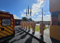 Inauguração do 2º Quartel de Bombeiro Integrado do Paraná, em Manoel Ribas. 26/03/24.