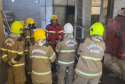 Curso do CBMPR para bombeiros do Acre sobre segurança em silos.
