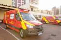 Novas ambulâncias do Siate garantem qualidade no atendimento à população do Paraná.