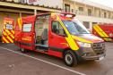 Novas ambulâncias do Siate garantem qualidade no atendimento à população do Paraná.