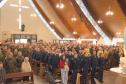 Celebração religiosa da Páscoa dos Militares, organizada pelo CBMPR em 2024.