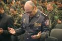 Celebração religiosa da Páscoa dos Militares, organizada pelo CBMPR em 2024.