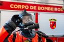 Equipe do GOST, do Corpo de Bombeiros Militar do Paraná.