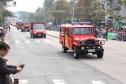 Desfile da Independência em Curitiba, 2024. Passagem do Corpo de Bombeiros Militar do Paraná.