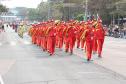 Desfile da Independência em Curitiba, 2024. Passagem do Corpo de Bombeiros Militar do Paraná.
