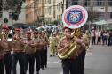 Desfile da Independência em Curitiba, 2024. Passagem do Corpo de Bombeiros Militar do Paraná.