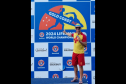 Subtenente Blum, do CBMPR, conquistou medalha de prata no Mundial de Salvamento Aquático, em 2024.