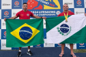 Subtenente Blum, do CBMPR, conquistou medalha de prata no Mundial de Salvamento Aquático, em 2024.