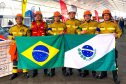 Corpo de Bombeiros Militar do Paraná em ação no World Rescue Challenge, nos Açores, em 2024.