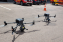 Novos drones do CBMPR, com alto falante e câmera termal, serão usados na Operação Verão 2024/2025.