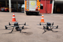 Novos drones do CBMPR, com alto falante e câmera termal, serão usados na Operação Verão 2024/2025.