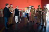 Quadro para galeria de ex comandantes