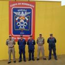 O intercâmbio operacional é constante e a visita dos Bombeiros Catarinenses reforçam os laços de amizade e cooperação entre as instituições. 