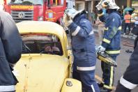 Simulado de atendimento a múltiplas vítimas encerra as atividades do Maio Amarelo.