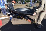 Simulado de atendimento a múltiplas vítimas encerra as atividades do Maio Amarelo.