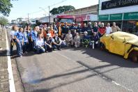 Simulado de atendimento a múltiplas vítimas encerra as atividades do Maio Amarelo.