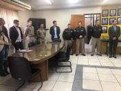 Visita do SESP no 9ºGB