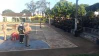 Instrução de APH e Combate a Incêndios ao TG