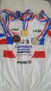 medalhas das provas 200m sprint,  (1000m) e  Keirin do campeonato pan-americano de ciclismo