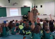 7* Grupamento de Bombeiros realiza palestra no Colégio Bom Jesus