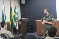 Coronel Marcelo de Melo Pontes Feliciano destaca o objetivo da inspeção