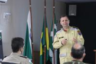Major Schinda explana sobre a Unidade