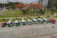 Apoio às queimadas no Mato Grosso do Sul.